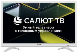 Телевизор Asano 24LF5011T, 24  дюйма, HD, смарт ТВ, Салют ТВ, белый