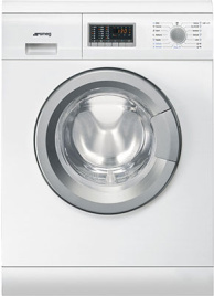 Стиральная машина с сушкой Smeg LSF147E 7 кг, белый