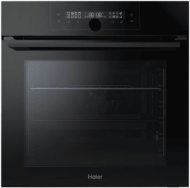 Электрический духовой шкаф Haier HOQ-F6QAN3GB 59 см, 72 л, гриль и конвекция, черный