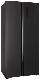 Холодильник Side-by-Side NordFrost RFS 480D NFB inverter No frost, темно-серый