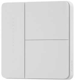 Умный выключатель Aqara Z1 Pro ZNQBKG43LM, 2-х кл., белый (ZNQBKG43LM_WH)
