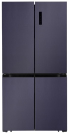 Многокамерный холодильник LEX LCD505BmID No frost, синий