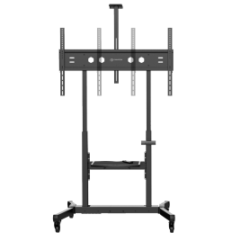 Мобильная стойка МОТОРИЗОВАННАЯ ONKRON на 1 ТВ TS1991 eLift BLACK