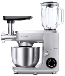Кухонная машина Hyundai HYM-S7651, серебристый