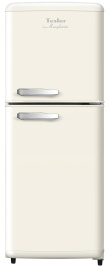 Двухкамерный холодильник Tesler RT-110 IVORY, слоновая кость
