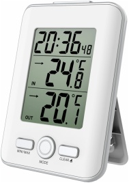 Термометр часы BVItech BV-93TWP
