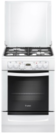Комбинированная плита Gefest Брест 6102-03 60 см, 4 конфорки, белый