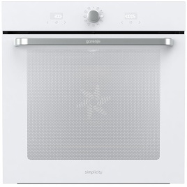 Электрический духовой шкаф Gorenje BOS6737SYW 59 см, 77 л конвекция, белый