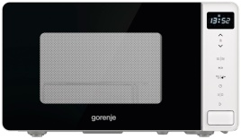Микроволновая печь - СВЧ Gorenje 20L GRILL MO20S4W 733241 черно-белый