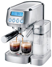 Кофеварка Caso Espresso Gourmet Latte, дисплей, с капучинатором