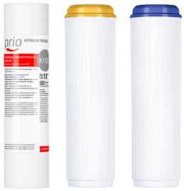 Набор картриджей Новая вода PRIO K603 для фильтров Praktic ЕU300 ,ЕU310
