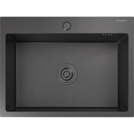 Кухонная мойка GRANFEST METAL 6045 PVD graphite