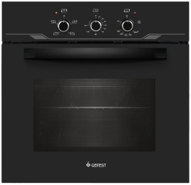 Газовый духовой шкаф Gefest ДГЭ 621-01 59 см, 52 л гриль, черный