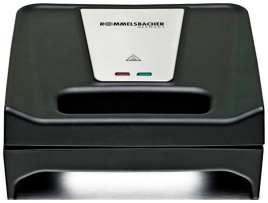 Сэндвич-гриль Rommelsbacher SWG 700, 3 комплекта пластин, черный