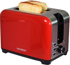 Тостер Oursson TS2120/RD, красный