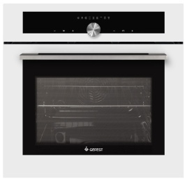 Электрический духовой шкаф Gefest ЭДВ ДА 622-05 БS 59 см, 55 л гриль конвекция, белый