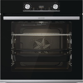 Электрический духовой шкаф Gorenje BOSX6737E09BG 59 см, 77 л, гриль и конвекция, черный
