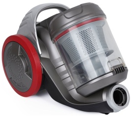 Пылесос напольный BQ VC1606C Серый-красный