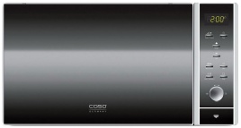 Микроволновая печь - СВЧ Caso MG 25 Ceramic menu, дисплей, гриль, серебристый