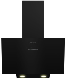 Вытяжка Grundig GDS2440B, сенсорное управление, наклонная установка, 3 скорости
