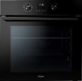 Электрический духовой шкаф Haier HOQ-K4AAN3GB 59 см, 72 л, гриль, черный