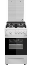Газовая плита Darina 1D1 GM 241 008 W 50 л, 4 конфорки, белый