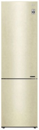 Двухкамерный холодильник LG GA-B 509 CECL No frost, бежевый