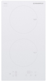 Электрическая варочная панель Maunfeld EVI.292-WH 28 см, 2 конфорки стеклокерамика, белый
