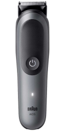 Триммер электрический Braun S3 AIO3500, универсальный 4в1, серый/черный (тип 5513)