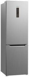 Двухкамерный холодильник Kraft TNC-NF402X No frost, серебристый