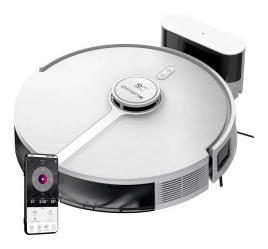 Робот-пылесос Polaris PVCR 5005, WIFI, IQ Home, аккумулятор Li-ion 5100 мАч, белый