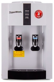 Кулер для воды Aqua Work 16TR бело-черный, настольный (25887)