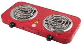 Настольная плита Energy EN-904R 159735 47 см, 1 конфорка, красный