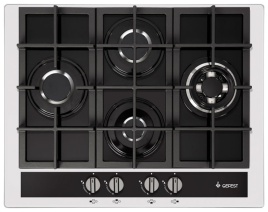 Газовая варочная панель Gefest ПВГ 2231-01 Р2 67 см, 4 конфорки электроподжиг газконтроль, черный