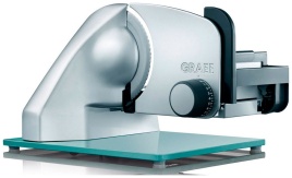 Ломтерезка Graef Classic C22 silber metallic TWIN, регулировка толщины нарезки, замок от детей
