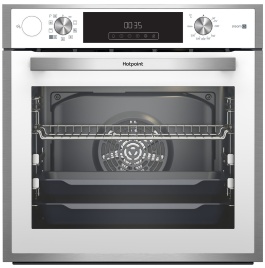 Электрический духовой шкаф Hotpoint FE8 S832 JSH WH 59 см, 72 л гриль конвекция, белый