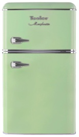 Двухкамерный холодильник Tesler RT-97, зеленый