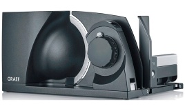 Ломтерезка Graef MT1006EU, мощность 170 Вт, регулировка толщины нарезки, серый