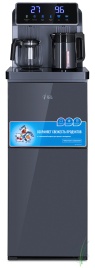 Тиабар Ecotronic TB35-LFR dark grey, с чайным столиком, с холодильником, напольный (ETK12698)