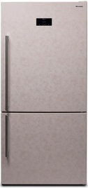 Двухкамерный холодильник Sharp SJ-653GHXJ52R No frost, бежевый