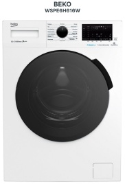 Стиральная машина Beko Стиральная машина Beko WSPE6H616W автомат 6,5 кг, 60 см, белый