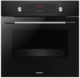 Электрический духовой шкаф Hansa BOES68461 59 см, 62 л, гриль и конвекция, черный