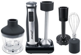 Погружной блендер Steba MX 40, 8 скоростей, режим турбо, черный