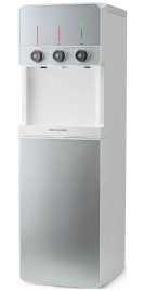 Пурифайер-проточный кулер для воды Aquaalliance V19s-LC (00438) white/silver