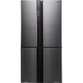 Многокамерный холодильник Sharp SJ-EX 98 FSL No frost, серый