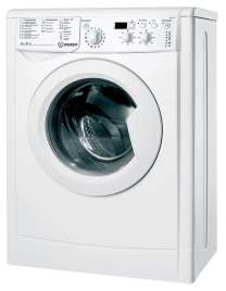 Стиральная машина Indesit IWUD 4105 (CIS) автомат 4 кг, белый