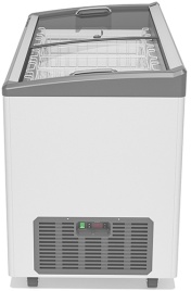 Морозильный ларь Gellar FG 400 E серый