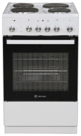 Электроплита De luxe 5004.16э-010 50 см, 43 л, 4 конфорки, серый