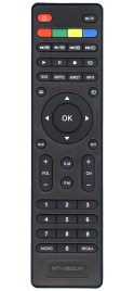 Универсальный пульт Huayu KT1045 (MTV-2622LW) ic, черный, для телевизора Mystery, Helix