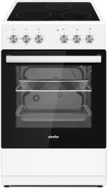 Электроплита Simfer F55VW14025 белая эмаль